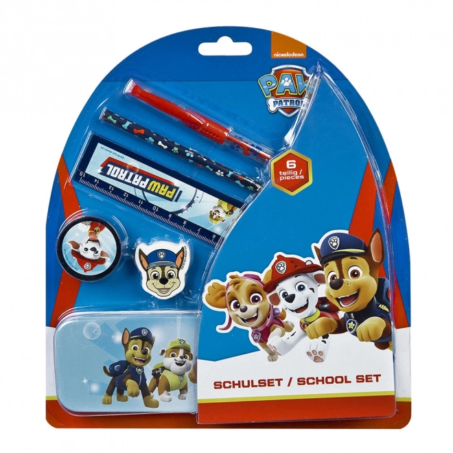 Paw Patrol iskolai készlet 6 darabos