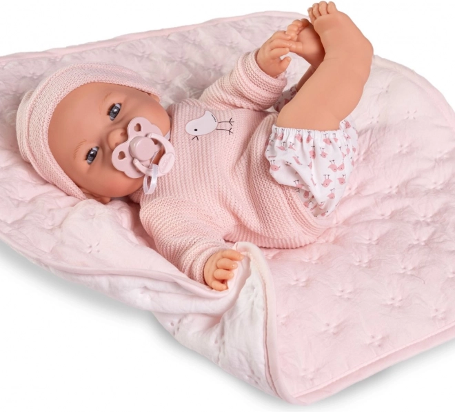 Csukódó szemű baba Antonio Juan hangokkal - 37 cm
