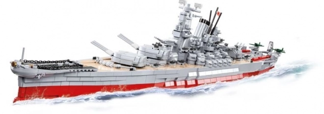 Cobi második világháborús yamato hajó modell