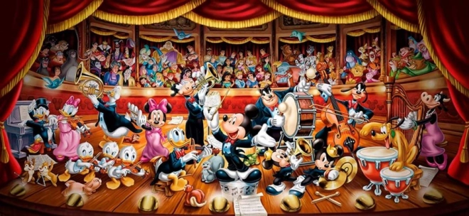 Disney zenekar panoráma puzzle 13200 darabos