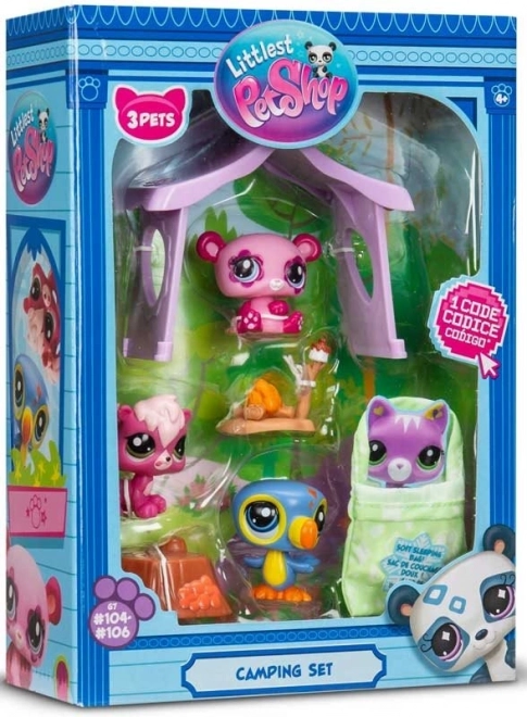 Littlest Pet Shop kempingkaland játékkészlet