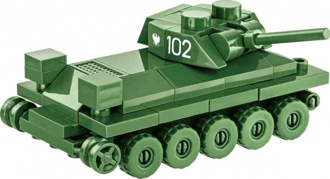 II. világháborús szovjet tank T-34/76 modell 1:72 COBI építőjáték