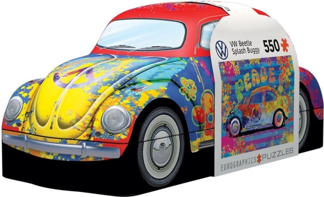 EUROGRAPHICS puzzle fémdobozban Volkswagen Bogár 550 darab