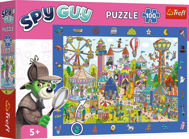 Kémfiú Vidámpark 100 darabos puzzle