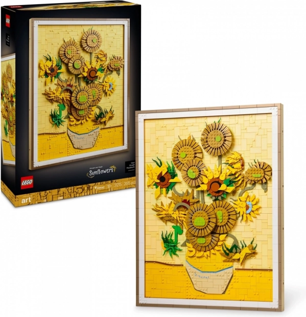 Lego Art Napraforgók Vincent van Gogh
