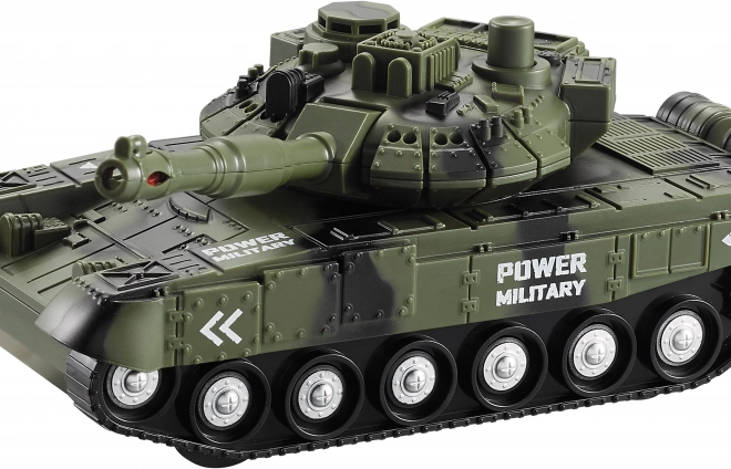 Tank fényeffektekkel 19,5 cm