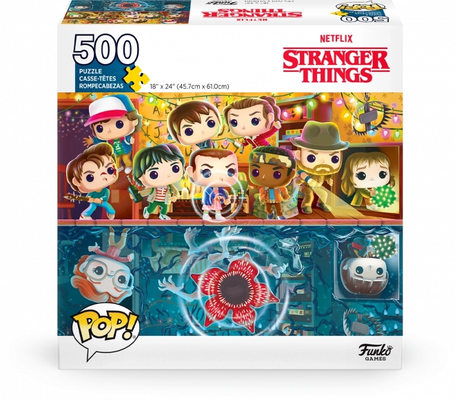 Stranger Things 500 darabos Funko játék puzzle