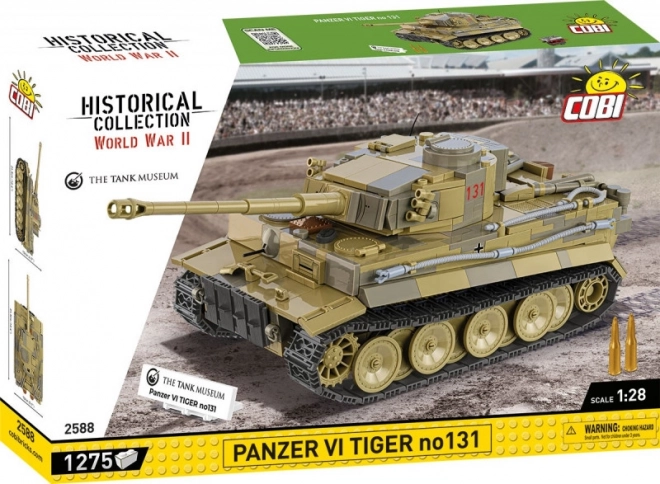 Tiger I tank modell építőkocka szett