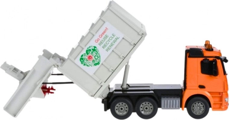 A szemetesautó valósághű funkciói