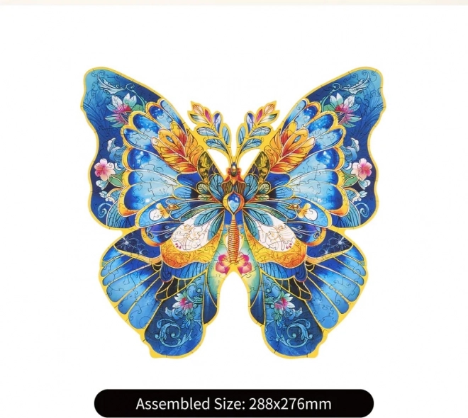 Fa puzzle Morpho Helena pillangó