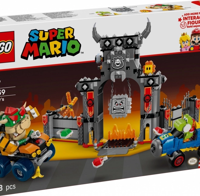 Építőkészlet Mario Kart - Bowser és vára