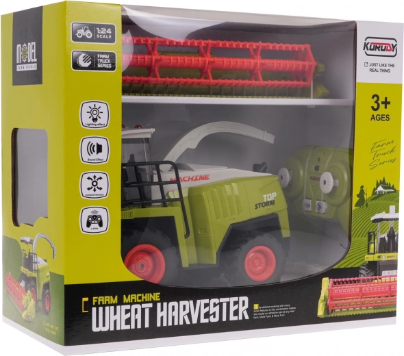 Fények és hangok, mint egy valódi kombájnon