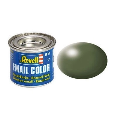 Email szín olajzöld selyem
