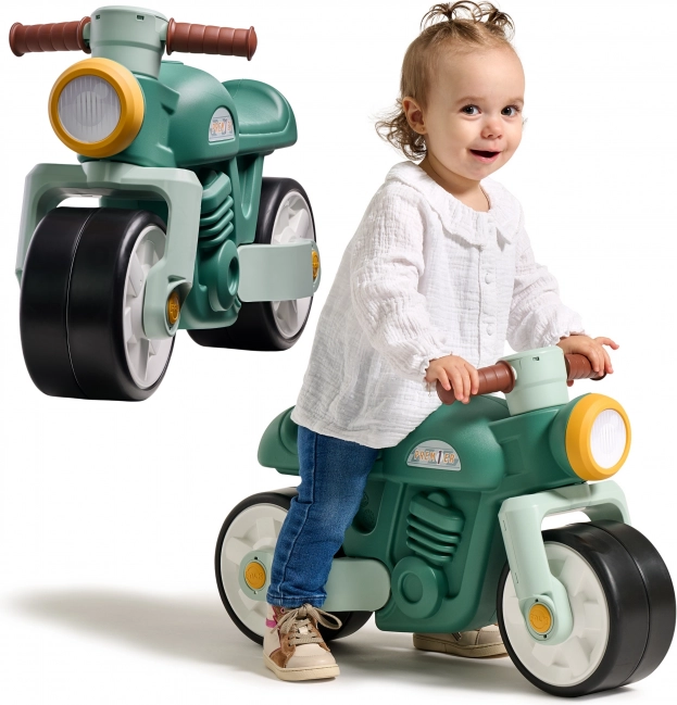 Falk gyerek futóbicikli motor Retro zöld