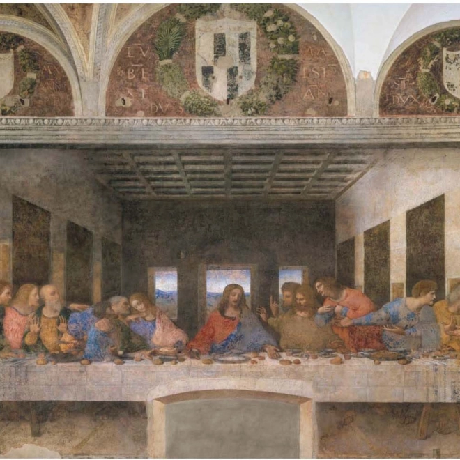 Puzzle CLEMENTONI Múzeum Gyűjtemény: Utolsó vacsora 1000 darab