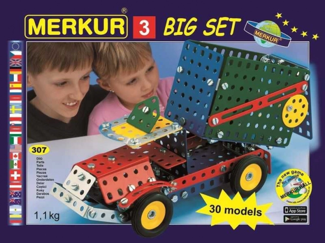 Merkur építőjáték 30 modellel