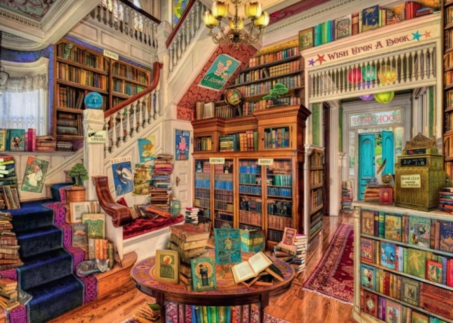 Ravensburger Puzzle Fantasztikus Könyvesbolt 1000 Darabos