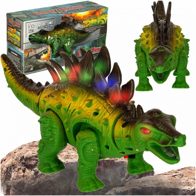 Interaktív játék Dino Stegosaurus elemes