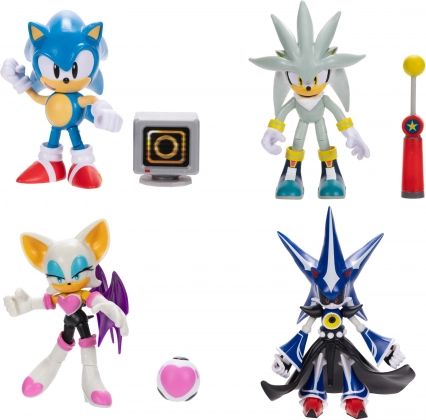 Sonic – akciófigura 10 cm (17. hullám)