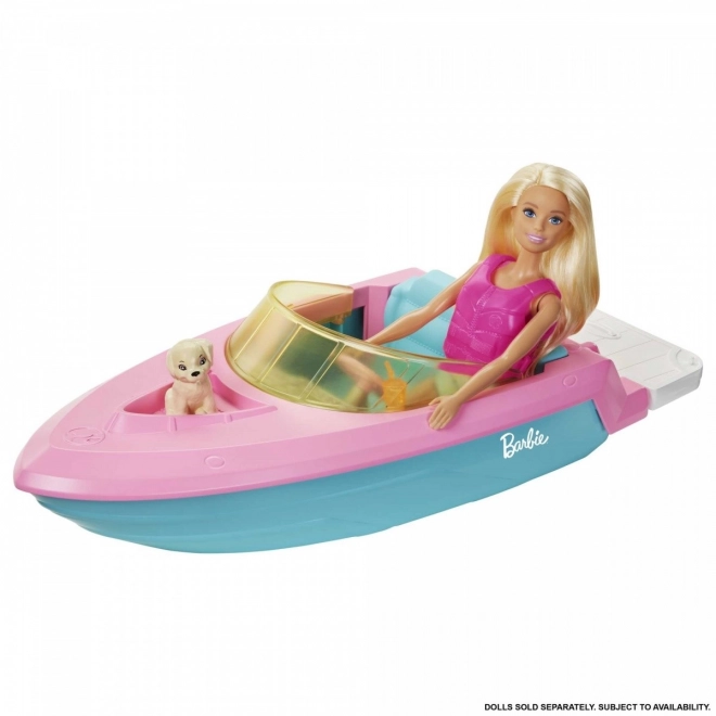 Barbie motorcsónak