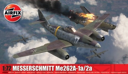 Messerschmitt Me 262A-1a/2a műanyag modell 1/72 méretarány