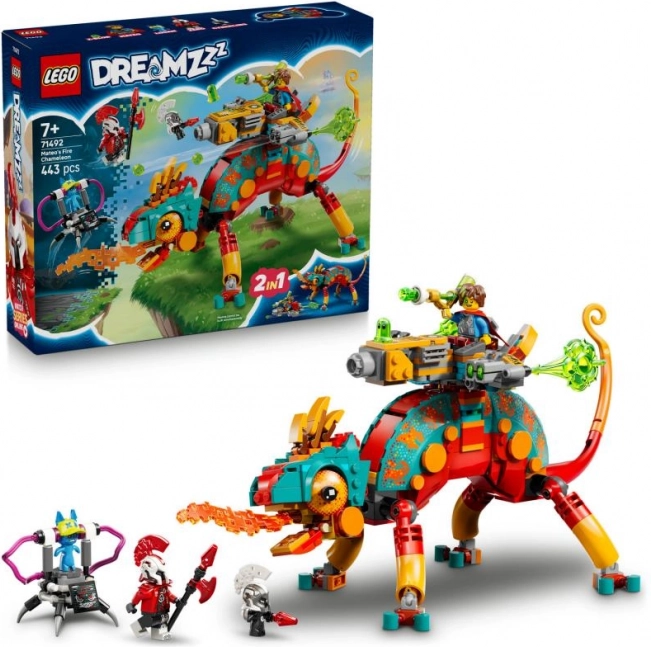 LEGO DREAMZzz Tüzes kaméleon Mateo