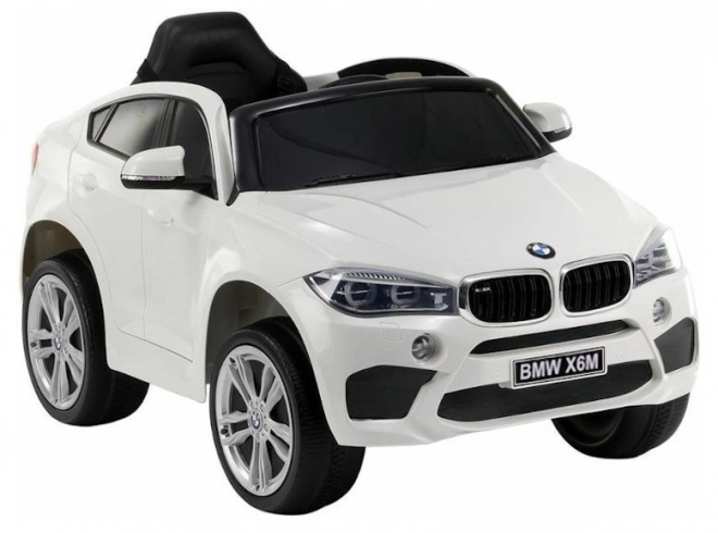 Elektromos BMW X6 Fehér Bőr, EVA