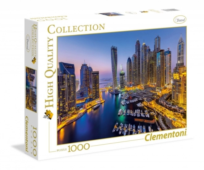 Clementoni puzzle Dubaji látkép 1000 darab