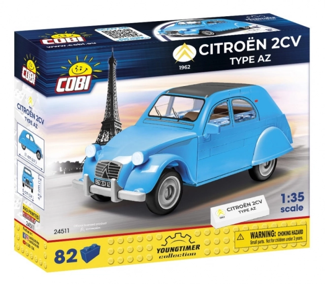 Citroën 2CV Type AZ 1962 építőkészlet