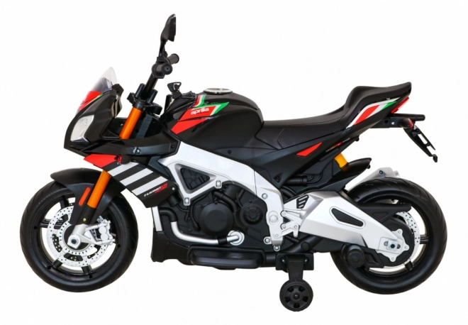 elektromos Aprilia motor gyerekeknek fekete