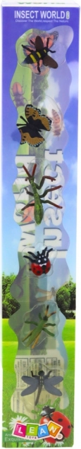 Rovar mini figura készlet Darázs Sáska Katicabogár 4-6cm 6db