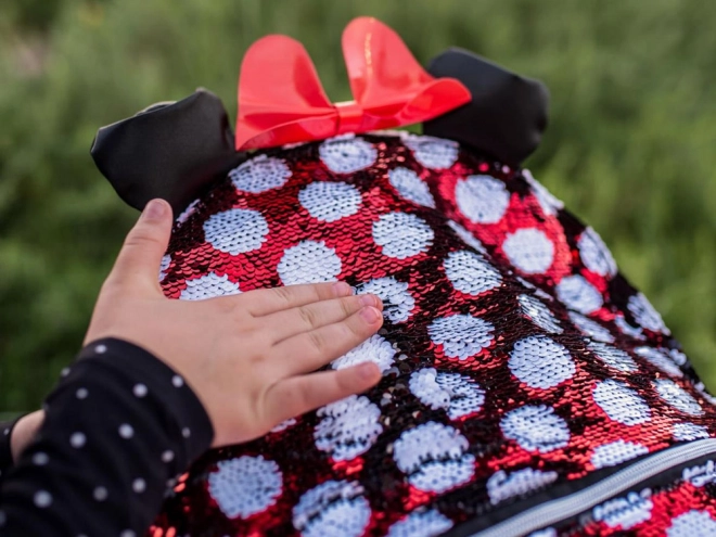 Disney minnie egér flitteres hátizsák 40 cm