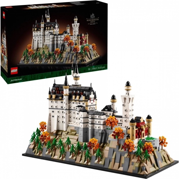 LEGO Építészet Neuschwanstein kastély 3455 db