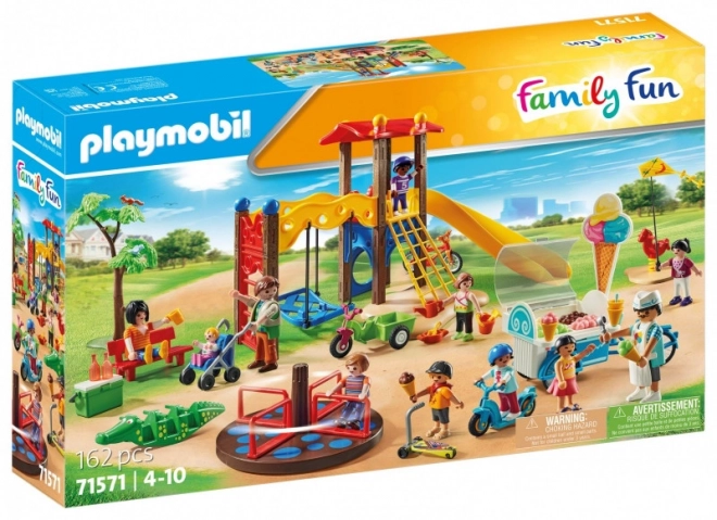 Playmobil family fun nagy játszótér készlet