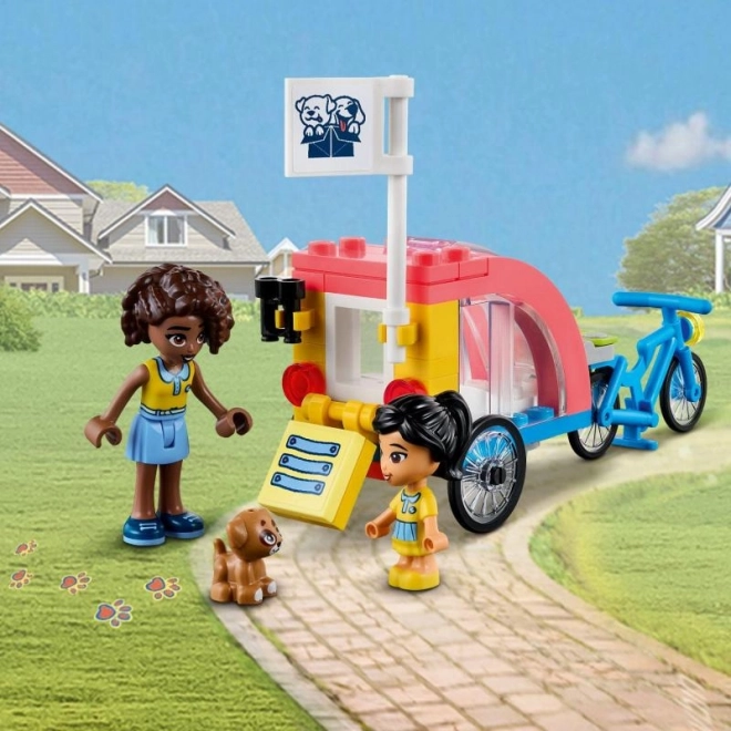 Kutya mentő bicikli – LEGO Friends