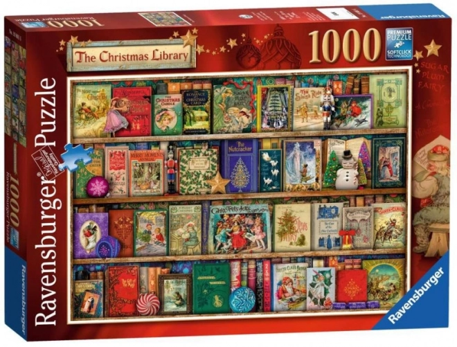 Ravensburger karácsonyi könyvtár puzzle 1000 darabos