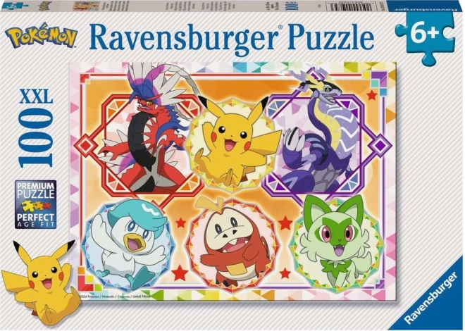 Pokémon XXL puzzle 100 darabos