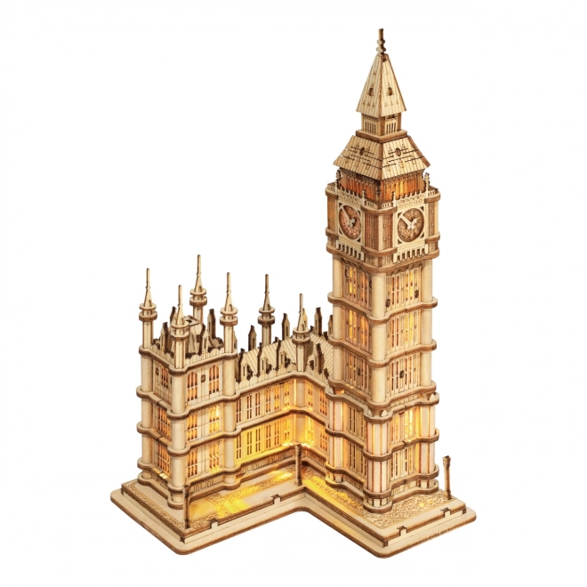 Világító fa 3D puzzle Big Ben torony