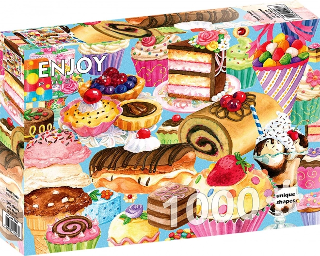 Édes élvezet puzzle 1000 darabos