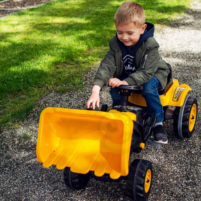 Pedálos traktor buldózerrel Woopie-tól