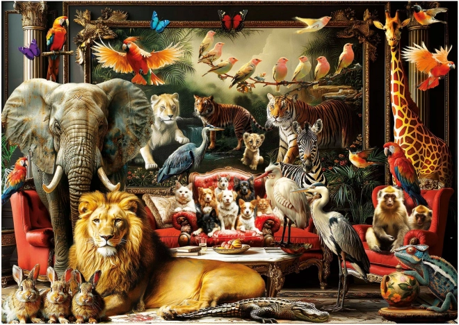 Puzzle Állati Birtok 1500 darab