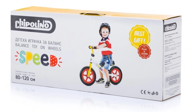 CHIPOLINO Futóbicikli Speed Kék