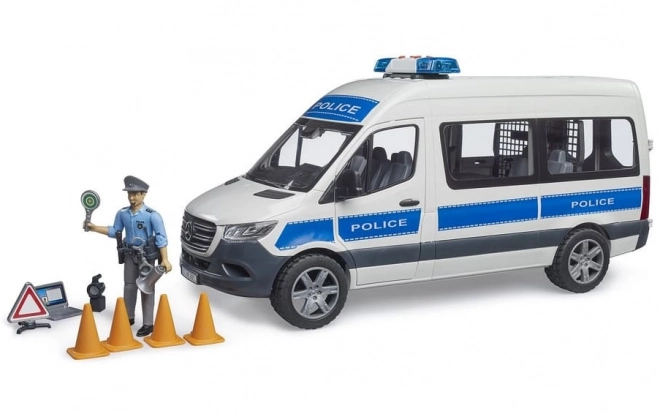 Bruder Mercedes Benz Sprinter Rendőr Jármű