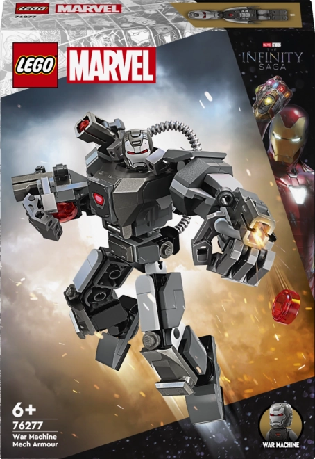 Lego Marvel mechanikus páncél War Machine-hez