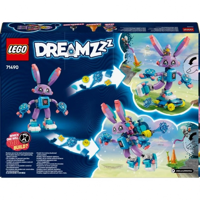 LEGO Dreamzzz Izzie és játékos Bunchu