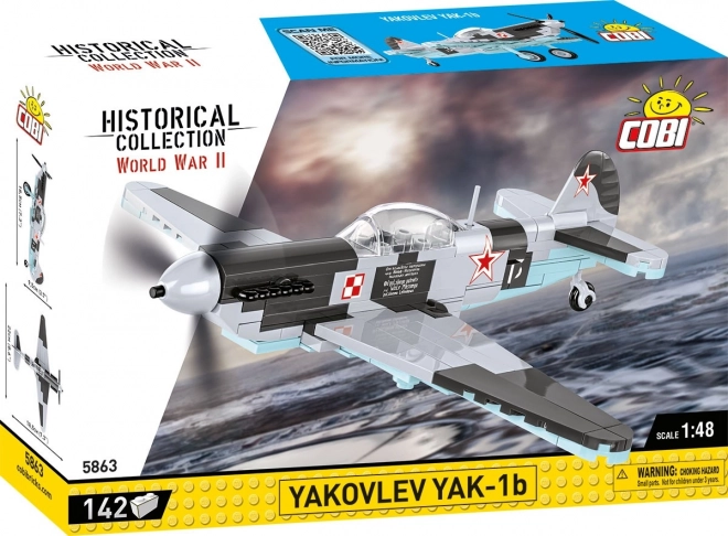 Cobi Yakovlev Yak-1b építőkészlet