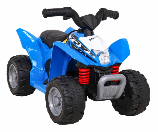 quad honda 250x trx akkumulátoros kék led világítással és műbőrszékkel