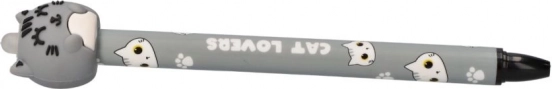 Törölhető toll macskás 3D mintával 0,5mm