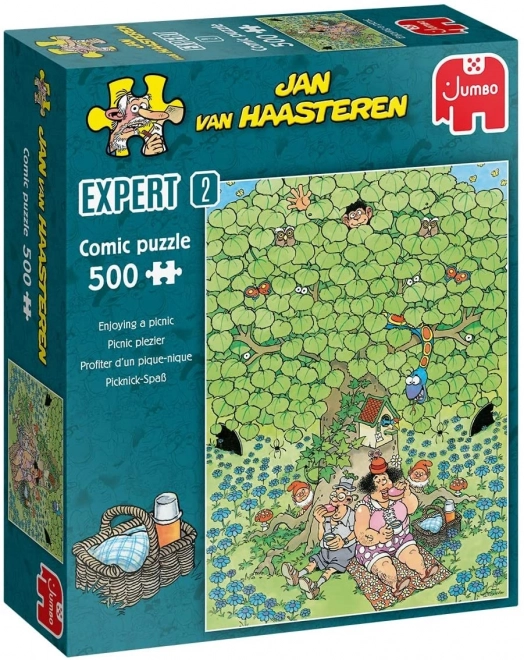 Jumbo piknik élvezet puzzle 500 db