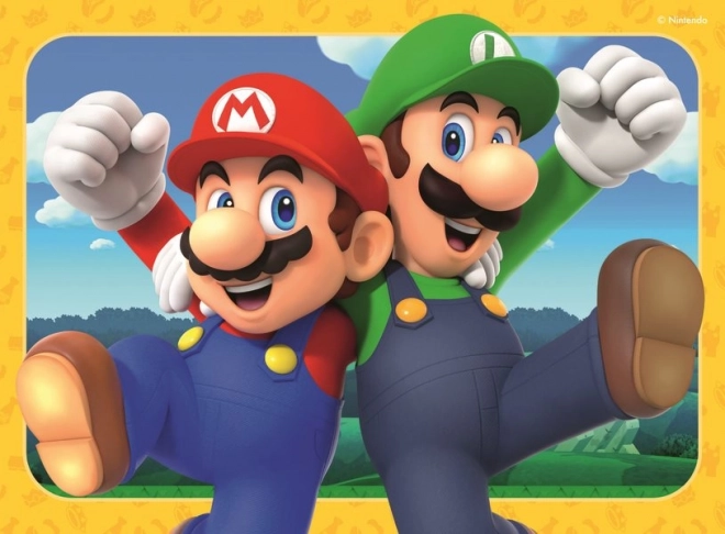 Puzzle RAVENSBURGER Super Mario Kaland 4 az 1-ben
